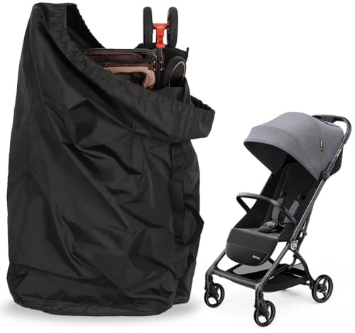 MKEAWWU Universal Transporttasche für Kinderwagen, Kinderwagen Tasche für Flugzeug Reisen, Wasserdicht, Staub- und Keimschutz, Perfekt für Reisen