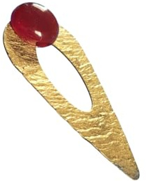 Valwe : broche aimantée porte-lunettes en laiton | Sans épingle