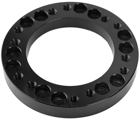 Walfront Espacidadores de Gordos del Volante de de 12.5 Mm para un Mejor Control de Vehículos para los Entusiastas de los Automóviles