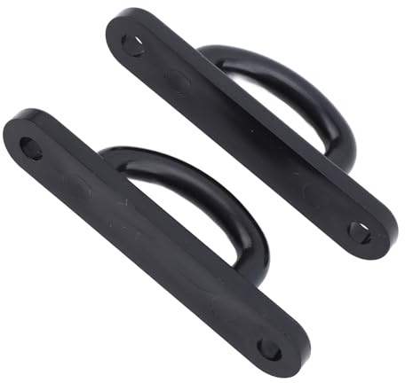 HWGING Swivel D Latch, 4 Inch Long Latch Plate, Durable Use 5423020000 for Ranch Truck Cover, Glass Doors, Truck Top Cover, 2 Pieces