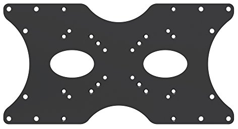 PureMounts PM-Adapt-B - Universal VESA TV-monteringsadapterplatta för VESA 50x50 upp till 400x200, max. Belastning 30 kg Variantnamn