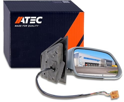 ATEC Germany 1x Elektrischer Außenspiegel rechts beheizbar Seitenspiegel | Kompatibel mit: VW POLO