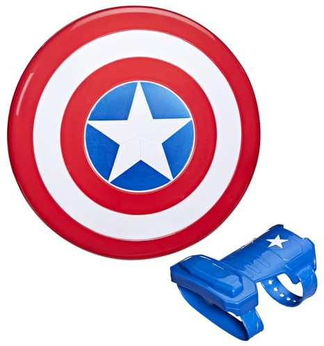 Marvel Avengers Captain America Magnetic Shield & Gauntlet 2-Piece Toy Figure Set