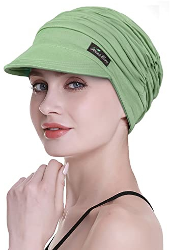 FocusCare Weiche Chemo-Schals für Frauen, Bambus-Stoff, Baseballmütze, Turban für Haarausfall