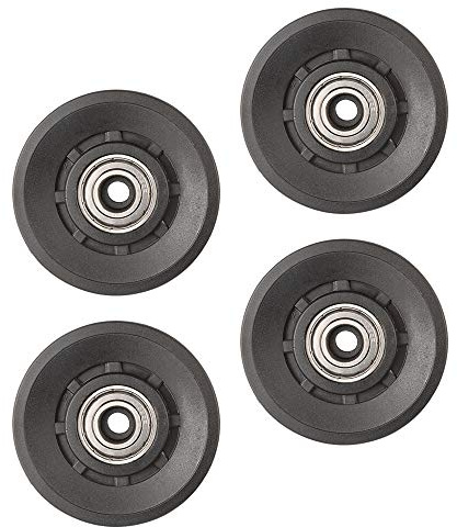 Topfinder 90mm Polea de Rodamiento Universal, 4Pcs Poleas Gimnasio, Rueda Universal para Maquina de Cables y Fitness Equipo, Parte de Puerta de Garaje