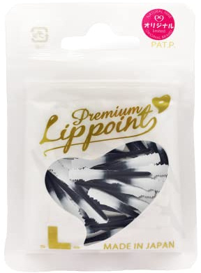 L-Style - Premium Lippoint N9 TwinColor White - 30er Pack Farbe Schwarz