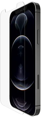Belkin Screenforce UltraGlass antimikrobieller Displayschutz passend für iPhone 12 Pro Max (reduziert Bakterien um bis zu 99 %), Transparent
