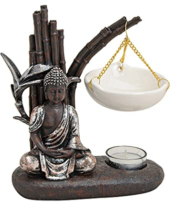 Duftlampe Buddha, Verdunster Buddha, Aromalampe für Duftöl und Duftwachs
