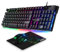 EMPIRE GAMING - Pack 3 in 1 MK800 - Gaming-Tastatur QWERTZ Deutsche RGB 105 Tasten 19 Anti-Ghosting-Tasten -Ergonomische RGB Gamer-Mouse 2400 DPI -Mousepad -PC PS4 PS5 Xbox One/Series Mac