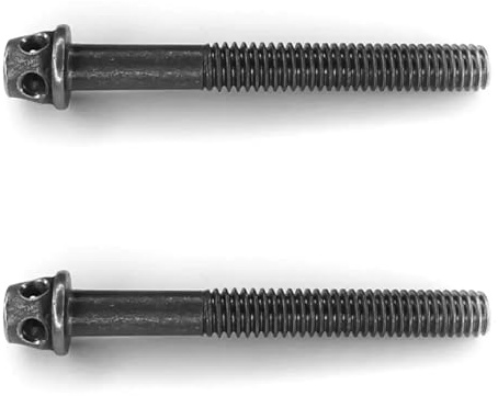 cyclingcolors 2X Bett Schrauben 9mm x 80mm Gewinde 175mm möbelverbinder bettverbinder Holz Metall möbel holzverbinder plattenverbinde Möbelschrauben