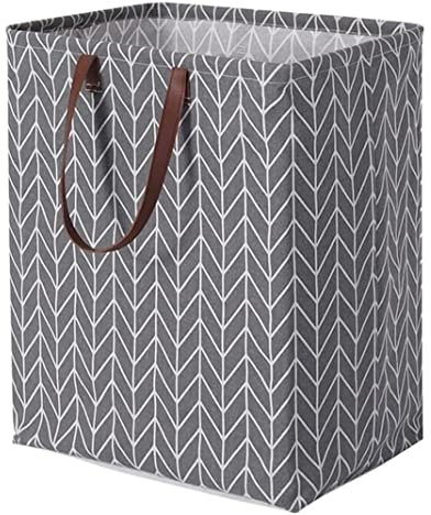 Panier à Linge Panier à Linge Panier de Lavage Pliable Boîte de Rangement pour vêtements Paniers d'articles Divers de Grande capacité étanche pour Organiser Panier à Linge (Color : D, Size : 40 * 30