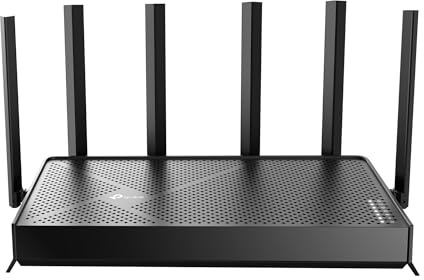 TP-Link Tri-Band BE9700 WiFi 7 Router (Archer BE600) – 10G Port, 2.5G Port, 3× 2.5G LAN, 320MHz Channel, Covers up to 2,600 sq. ft., 120 Devices, VPN, HomeShield Security