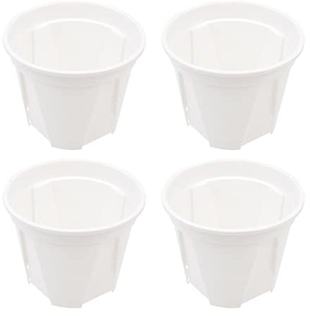 TOYANDONA 5 Piezas Macetas De Plástico para Control De Raíces Macetas Sencillas para Jardinería para Plantas como Rosas y Filodendros para Control De Raíces