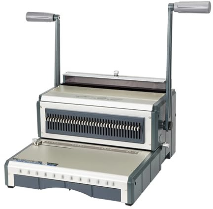Bindemaschine Bindegerät, 34-Loch-Eisenring-Bindemaschine, Rundloch-Eisenring-Wandkalender-Bindemaschine, Draht-Tischkalender-Stanzvertragsangebot(S310 square hole)