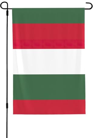 Bandiera dell'Ungheria decorativa su entrambi i lati, 71 x 102 cm, per tutte le stagioni, per esterni, veranda, giardino