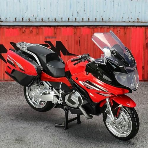 Leksaksmotorcykel Diecast Metal För Model 1/18 Collection Present till För BMW R1250 RT R 1250(Black- Silver)