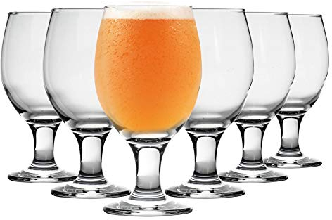 Rink Drink Vaso de Cerveza - Caja Regalo - 400 ml - Pack de 6
