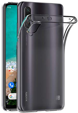 AICEK Funda Compatible Xiaomi Mi A3, Transparente Silicona Fundas para Xiaomi Mi A3 / Xiaomi Mi CC9e Carcasa Silicona Funda Case (6,01 Pulgadas)