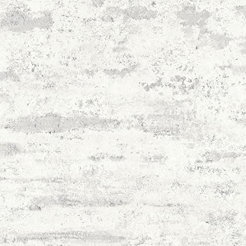 A.S. Création Vliestapete Neue Bude 2.0 Edition 2 Tapete Stones & Structure in Vintage Backstein Optik 10,05 m x 0,53 m weiß Made in Germany 374152 37415-2