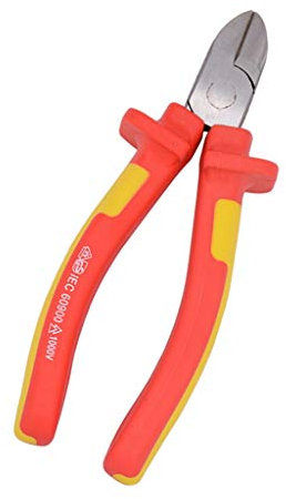 Tubayia Drahtschneider Drahtschere Schneidzange Kabelschneider Elektro Kabel Draht Zange (Beißzange 160mm)