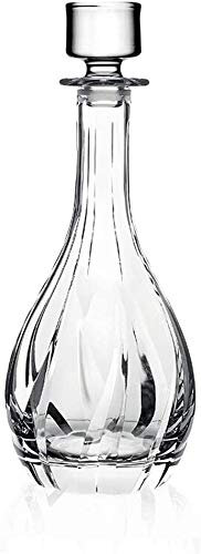 Carafe à Whisky Décanteur De Vin De Haute Qualité Simple Simple sans Plomb sans Plomb Decanter Crupe Crupe Crape Fast Decanter Vin Bouteille De Vin Aérateur (Size : 900ML)