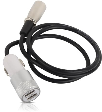Elektrorollstuhl-Ladekabel, 1 Für 2 Universal-USB Mobilitäts-Scooter-Schnellladegerät Schnellladekabel aus Zinklegierung Mobilitätsroller Kleinwagen-Schnellladegerät Für Kleine Autos Elektromobile