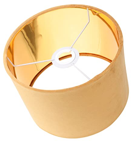 Housoutil 1stk Lampenschirm Tischlampenabdeckung. Heimdekorationsprodukte Fass Lampenabdeckung Einweihungsparty Bodenlichtschirm Nachttischlampe Leichte Schale Runden Europa E14 Stoff