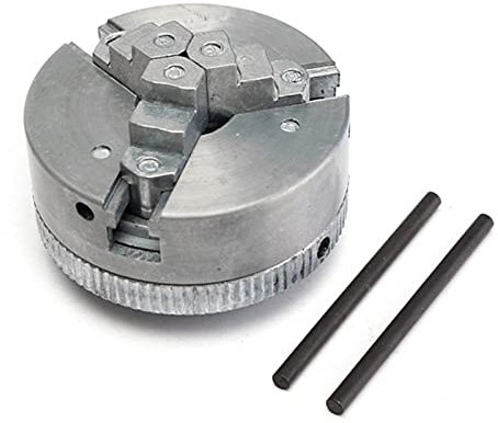 Selbstzentrierendes Drehfutter mit 3 Backen, M12 x 1, 45 mm, Metall-Scrollfutter for Bohrmaschine, Fräsmaschine, Teile, DIY-Drehmaschine, Teile, Holzdrehmaschine, Bedienfeld