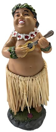 Hawaiianische Mädchen-Puppe für Armaturenbrett-Dekorationen, Geburtstag, 16 cm