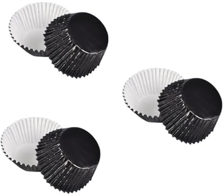 MAGICLULU 300 Stk Muffinpapier Hochzeits-Cupcake-Liner Mini-Cupcake-Wraps Cupcake-Wraps-Papier Geleebecher werkzeug Papierbecher Cupcake-Form Mini-Kuchenformen Haushalt Pappbecher Backpapier