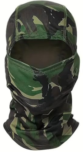 Camouflage Balaclava Mask Lightweight Breathable Camo Hood Snood Airsoft Military Army Hat Head Full Face Neck Cover Sheisty