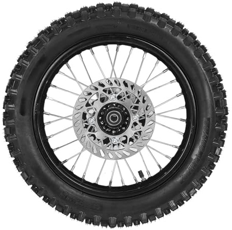 Gruppo Pneumatico per Cerchione Ruota Posteriore con Presa Migliorata Tao Kayo TSD 110 TD 125 Dirt Bike 14 Pollici 90/100-14