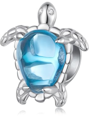 Charms Tortue pour bracelets Pandora, perles océaniques en argent sterling 925, bijoux cadeaux pour femmes et filles