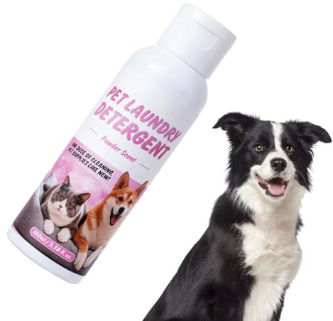 Détergent Linge Urine Chat, Détergent à Linge Éliminateur d'Odeurs pour Animaux de Compagnie, Liquide Doux Sûr Parfumé Tissus