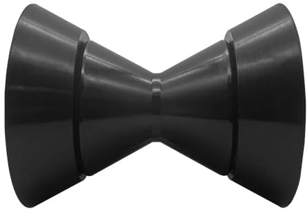 Xinhuju Boots-Roller für Anhängerkupplung, robust, robust, für Boote, rostfrei, für 1,27 cm (1/2 Zoll)