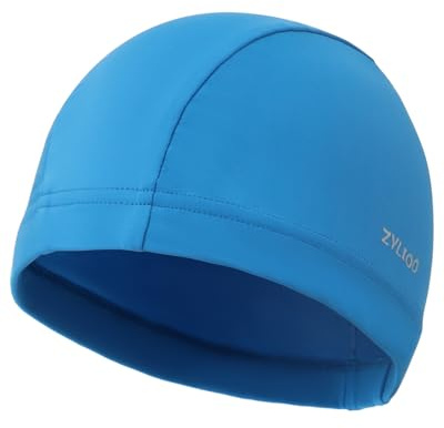 Zylioo XL-3XL badmössor hattar, stora sommar badmössor, överdimensionerade halkfria bad elastisk lätt poolmössa