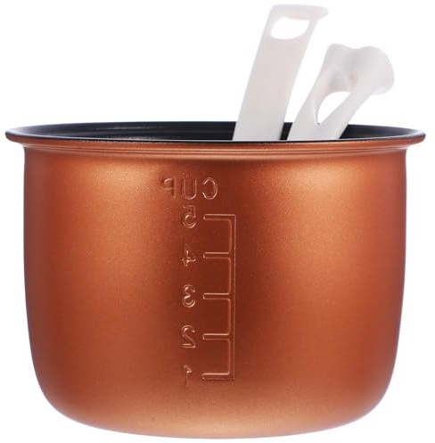 KHBUAB Reiskocher Innentopf aus Aluminiumlegierung 1,2L Antihaftbeschichtet für Haushalt und Vielseitiges Kochen Wie Kuchen und Suppe