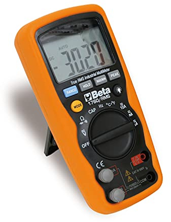 Beta 1760/RMS - Industrie-digitalmultimeter genau und robust, für extrembedingungen in einer 6 mm hülle, mit rutsch- und stoßfestem außengummi