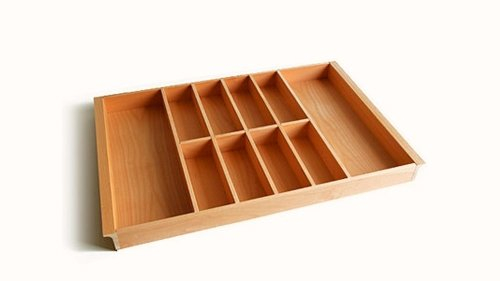 Besteckeinsatz BUCHE 80er Schubl. B 690 x T 472 mm passend für Hettich ArciTech Schubladen