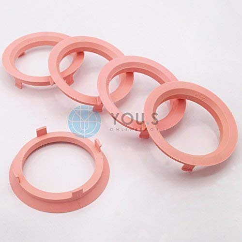 5 x ZENTRIERRINGE DISTANZRING für ALUFELGEN A701581 70,1-58,1 mm AEZ, Dezent, Dotz, Enzo