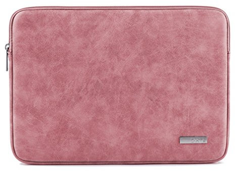 LaoZan 13-15 Inch Laptop Sleeve Notebook Computer Pocket Tablet Briefcase Carrying Bag/Pouch Skin Cover For Ultrabook 13 Pink