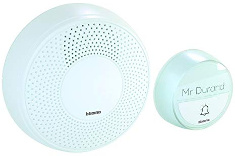 Bticino 393014D Kit Campanello Senza Fili con Segnalazione Luminosa