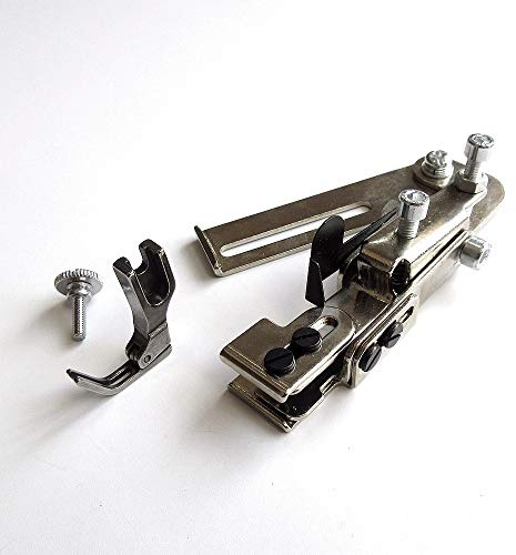 Verstellbare Reißverschlussführung und Reißverschlussfuß für Juki Ddl-8500 8700 Brother Industrienähmaschine