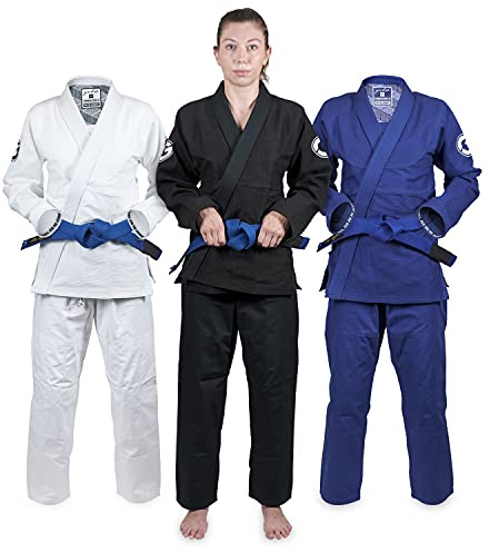 Gold BJJ Foundation Women's Gi - Jiu Jitsu Gi for Women - IBJJF Competition Legal Womens BJJ Gi