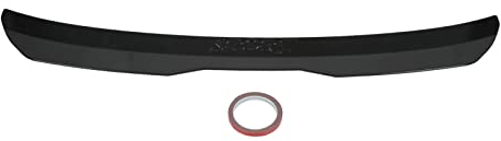 Spoiler Posteriore, Ala Spoiler per Tetto Posteriore Sostituzione Universale per Auto per Classe A(Nero lucido)