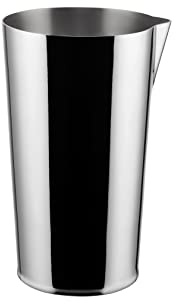 Alessi The Tending Box GIA25 – Designer cocktail blandningsglas, i 18/10 rostfritt stål, diskmaskinssäker, 7,5 cl