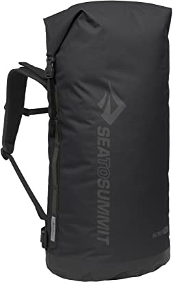 Sea to Summit Big River Dry Backpack w/Harness, 75 Liter, Jet Black