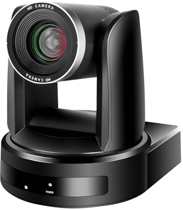 ADKIDO PTZ Camera,20X Optical Zoom with HDMI,SDI Camera Support PTZ Control and IP Live Streaming Output for Conferencing, Church