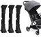 3 Piezas Conectores para Cochecito de Bebé, Cochecito Gemelo Conectores Seguro, Unión Conector Ensamblaje Carrito Bebé Aleación de Aluminio, Accesorio para Exteriores para Bebés