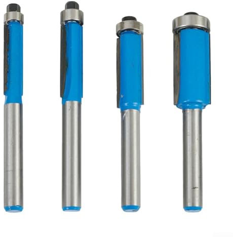 Fresa a filo con cuscinetto compatto per una finitura rapida e accurata dei bordi, per la lavorazione del legno (4)